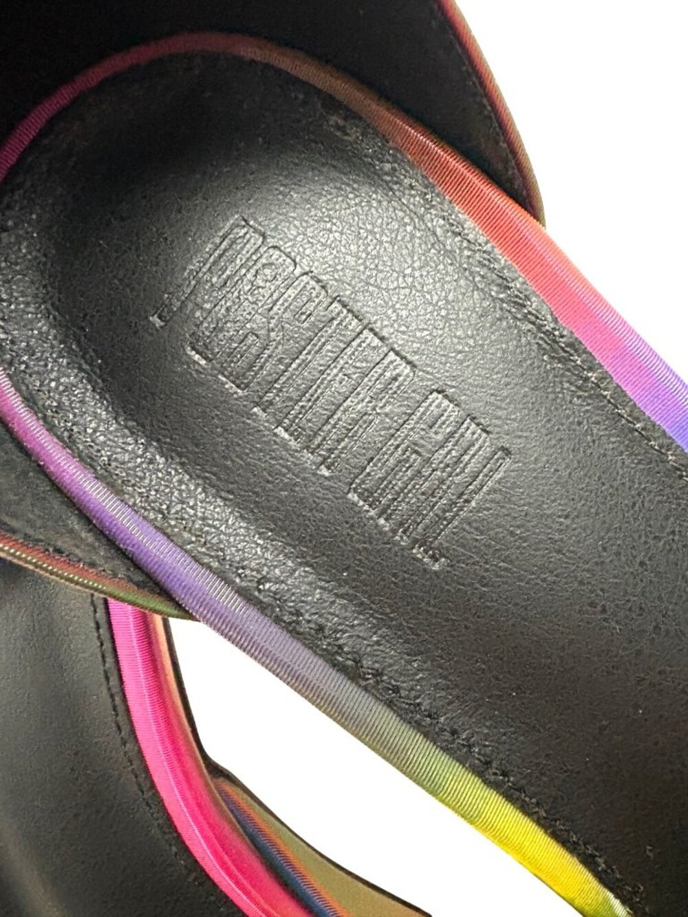 Poster Girl Rainbow Platform Heels Size 8 - Picture 8 of 9